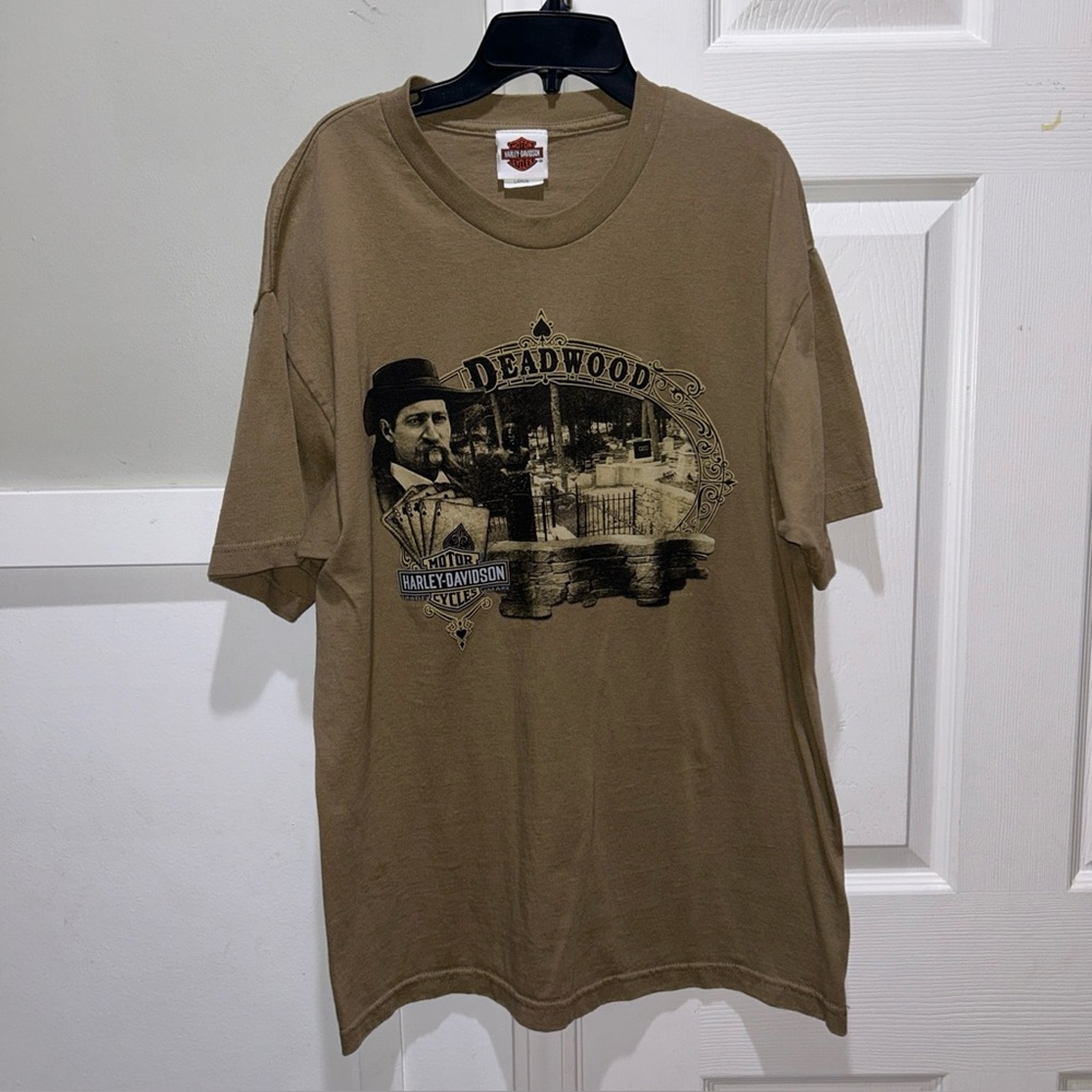 Harley-Davidson Deadwood Brown T-Shirt South Dakota